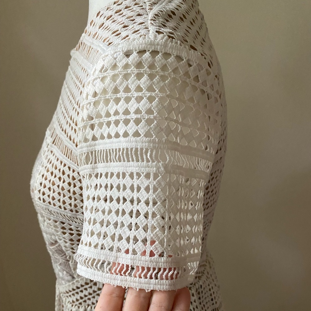 SELF-POTRIOT LACE DRESS - Picture 7 of 15